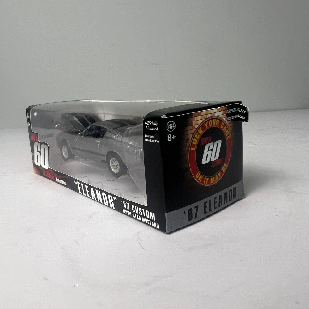 Greenlight Eleanor 67 Custom Mustang Unisex 1:64 Silver Diecast Gone 60 Seconds